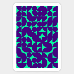 Attractive Geometric Pattern - Shapes #9 Sticker